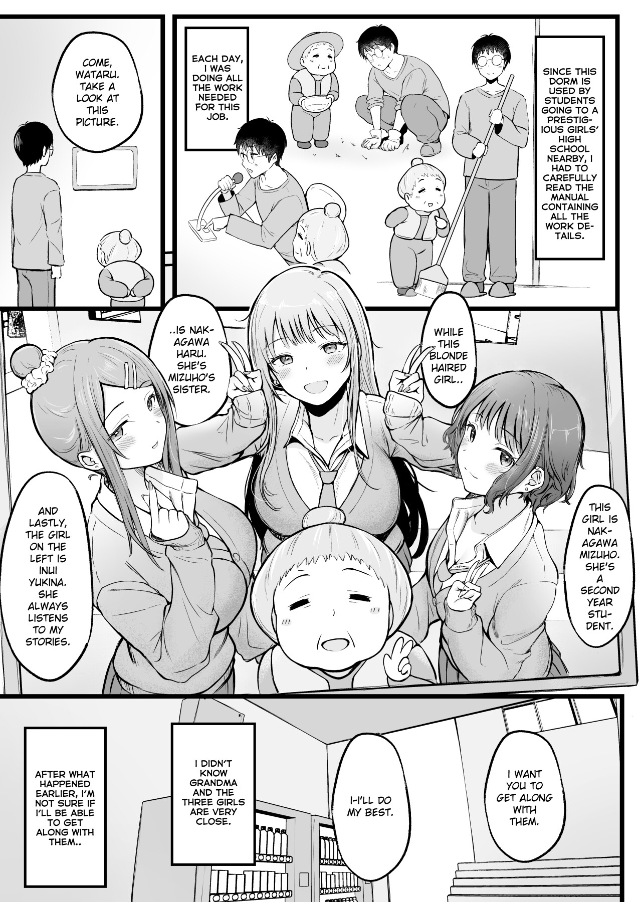 Hentai Manga Comic-As a female dormitory manager, I am being swayed by my gal dorm mates.-Read-6